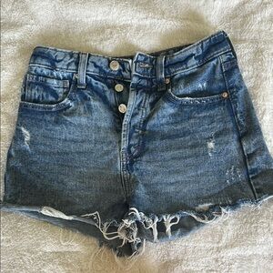 Wild Fable Blue Jean Shorts Distressed Summer Style